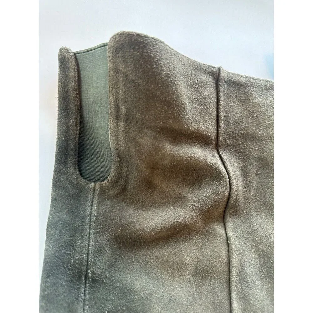 Aldo Eleliven Green Khaki Over the Knee Boots Women's 6.5